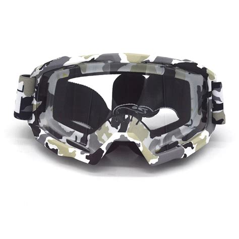 Camouflage Army Motorcycle Motocross Goggles Protective Glasses