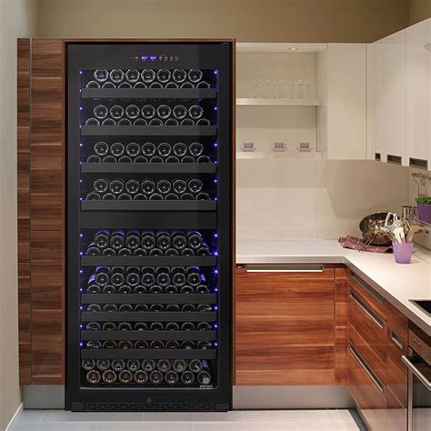 Vinotemp EL 300TS 270 Bottle Dual Zone Wine Cooler Black EL 300TS