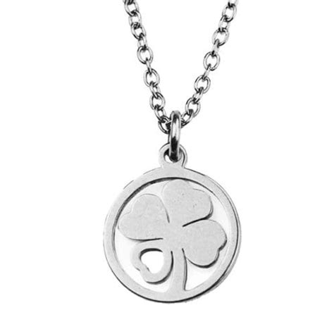 Ketting Klavertje Vier Zilver Bijou Daisy