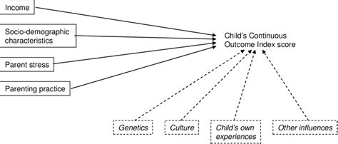 Simple Causal Model Of Determinants Of Child Outcomes Download