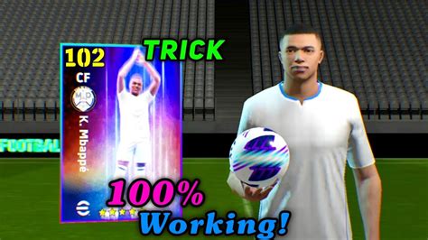 Trick To Get 101 Rated K Mbappé In eFootball 2024 Mobile Highlight