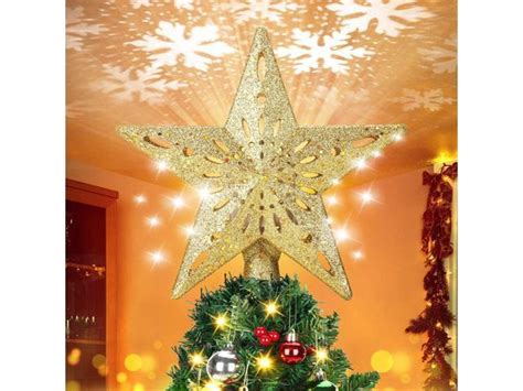 Buy Gemdeck Christmas Tree Topper Lighted Star Tree Toppers With LED