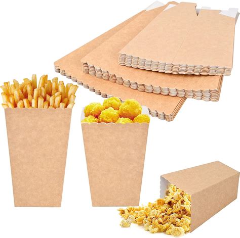 St Ck Popcornt Te Aus Kraftpapier Popcorn T Ten Popcornt Ten Pappe