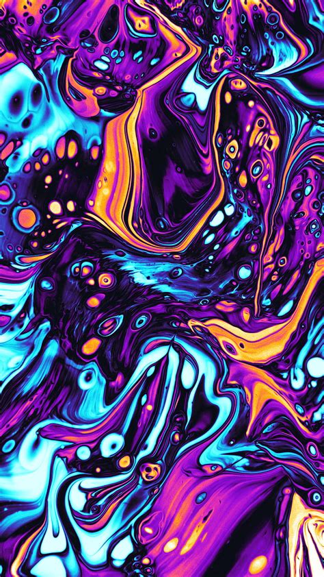 Trippy Fluid, Geoglyser, HD phone wallpaper | Peakpx