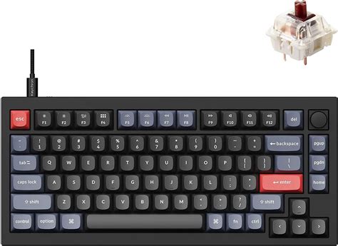 Keychron Q1 QMK VIA Mechanical Wired Keyboard Knob Version Hot