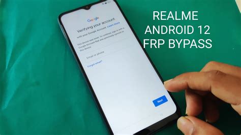 Realme Narzo 50A FRP Bypass Android 12 Without PC Realme Android 12