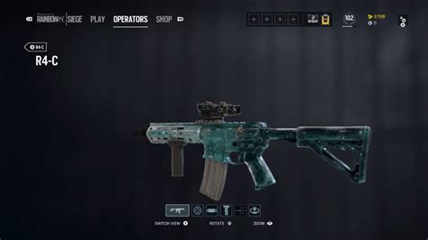 Tom Clancys Rainbow Six Siegeashes R4 C Black Ice Youtube