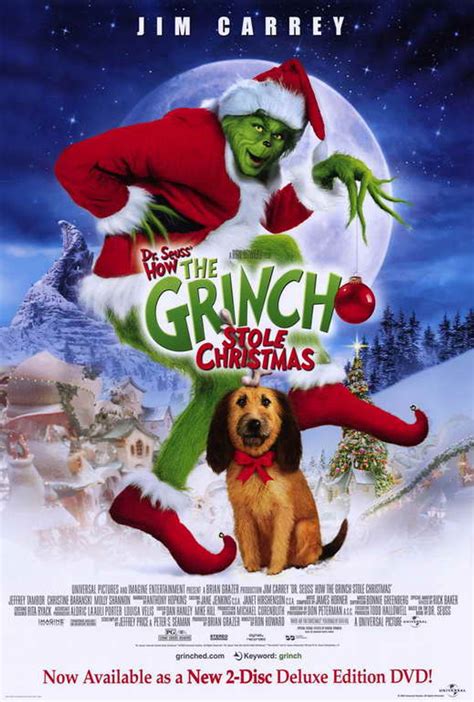 Dr. Seuss' How the Grinch Stole Christmas Movie Poster Print (27 x 40 ...