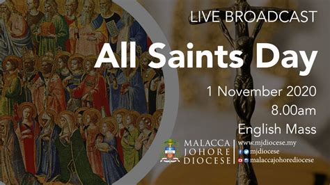 All Saints Day Mass 1 November 2020 YouTube