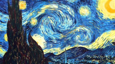 Vincent Van Gogh The Starry Night Desktop Wallpapers Top Free Vincent