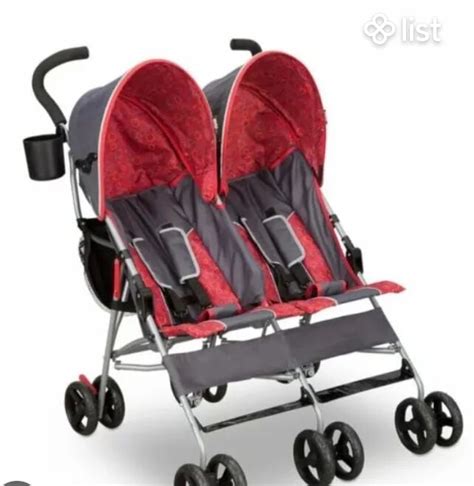 Прогулочная коляска Deltim, до 4 лет, для двойни - Strollers - List.am