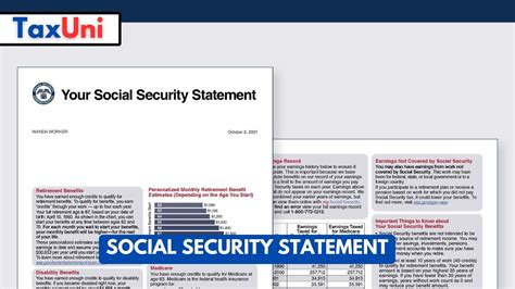 Social Security Statement