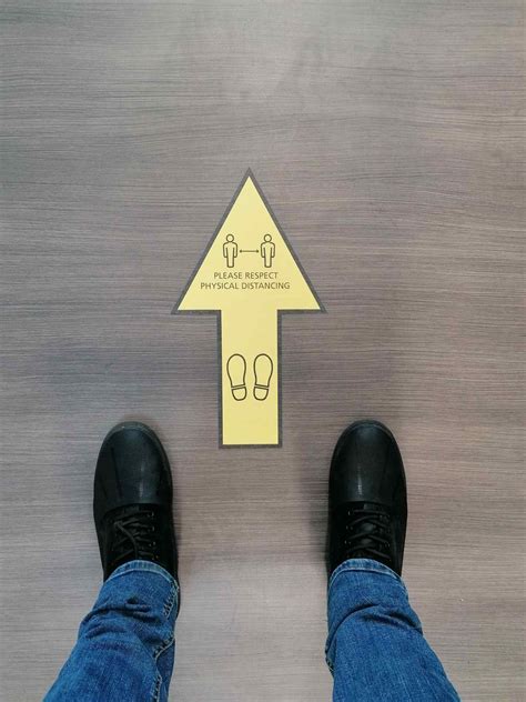 Connect COVID-19 Floor Graphics — Signs Connect Ireland