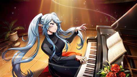 Wallpaper The Eminence In Shadow Anime Silon Epsilon Piano