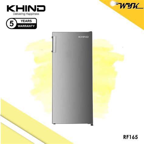 Khind L Single Door Refrigerator Rf Inox Shopee Malaysia