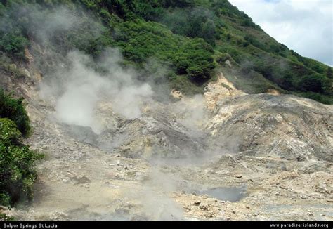 Sulphur Springs Drive In Volcano St Lucia St Lucia Island Resort