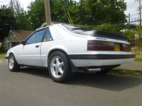 Curbside Classic 1985 Ford Mustang Svo A Turbocharged Tribute To