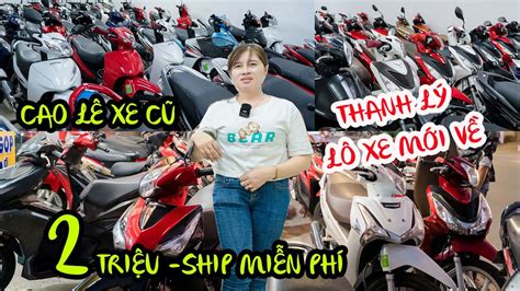 THANH LÝ 1000 CHIẾC XE CŨ GIÁ RẺ WAVE ANPHA FUTURE AB VISION EXCITER SH