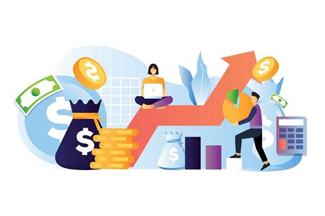 Sales Report Vector Illustration