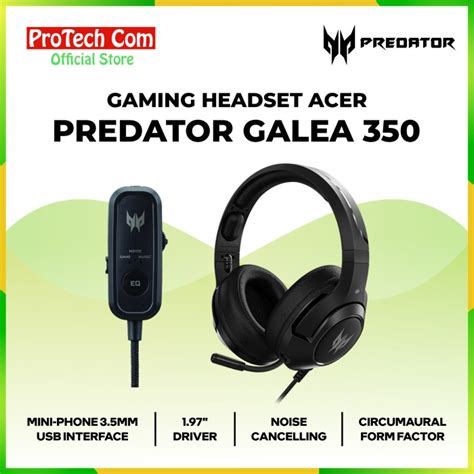 Promo Acer Predator Gaming Headset Galea Original Resmi Cicil X