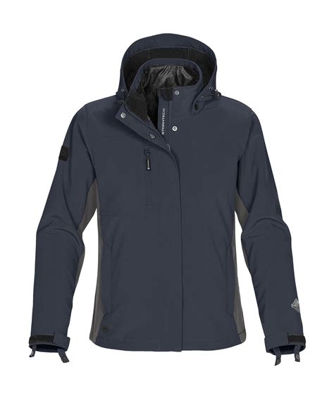 Ladies` Atmosphere 3 In 1 Jacket Navygranite Imprimé Et Personnalisé