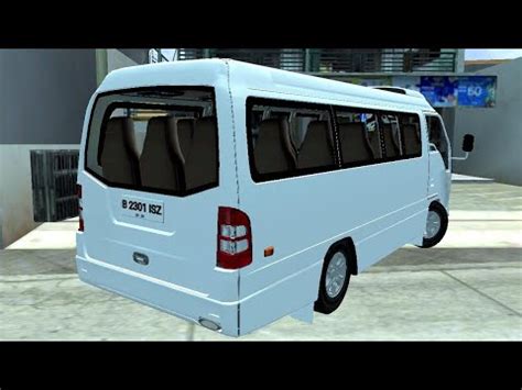 Mod Bussid Isuzu Nkr Elf Microbus Bus Simulator Indonesia Youtube