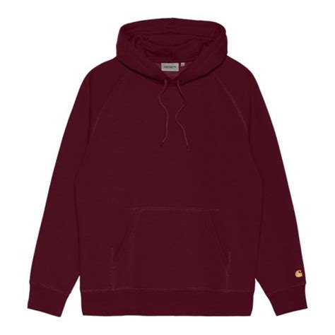 Buy The Carhartt Wip Hooded Chase Sweat In Jam