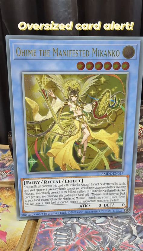 YuGiOh News on Twitter 𝗬𝗖𝗦 𝗟𝘆𝗼𝗻 Here are some Oversize Giant cards