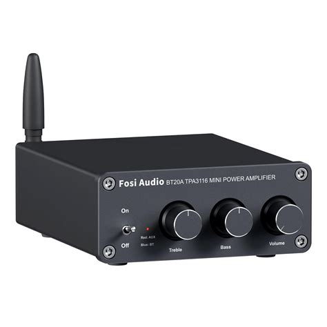 Buy Fosi Audio Bt A Bluetooth Stereo Audio Channel Amplifier