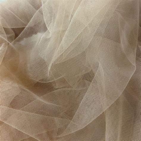 Tecido Tule Shine Nude Empório dos Tecidos