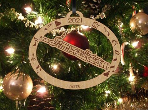 Bassoon Bassoon Ornament Personalized Bassoon T Bassoon Etsy