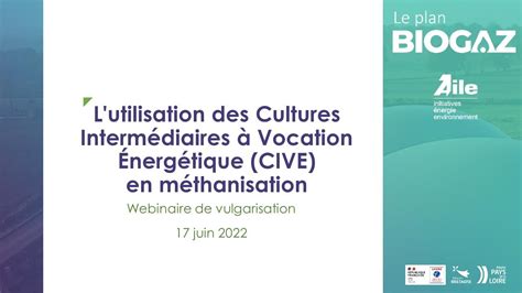 Webinaire L utilisation des Cultures Intermédiaires à Vocation