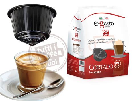 Capsule pop cortado compatibili nescafe dolce gusto Tuttiicaffèchevu