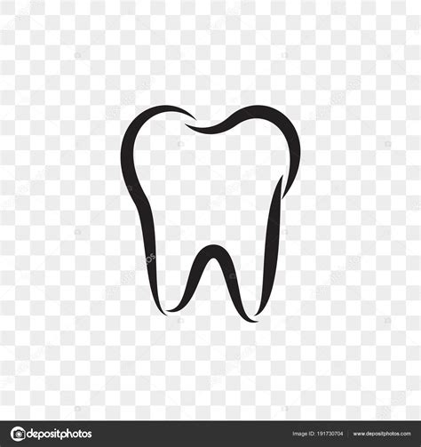 Tooth Logo Vector Icon Dentist Stomatology Dental Stock Vector By