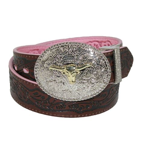 This Cowgirl Belt Has All The Details Of A Classic Western Belt Western Belts Cowgirl Belts