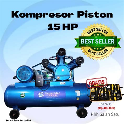 Jual Kompresor Listrik Angin Hp Piston Air Compressor Kompresor