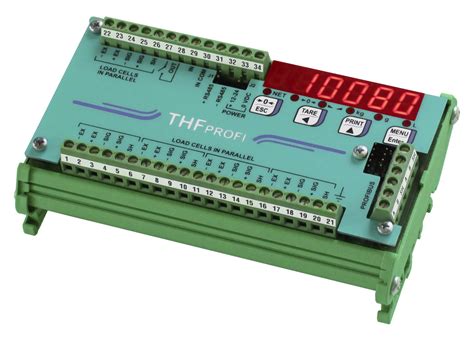 Indicador Transmisor De Pesaje Con Visualizador Led Thfprofi Series