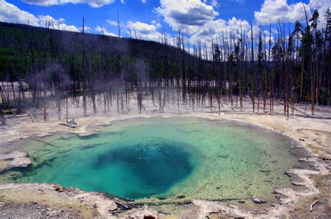 Yellowstone National Park. Sulfur Springs. | Earth atmosphere ...