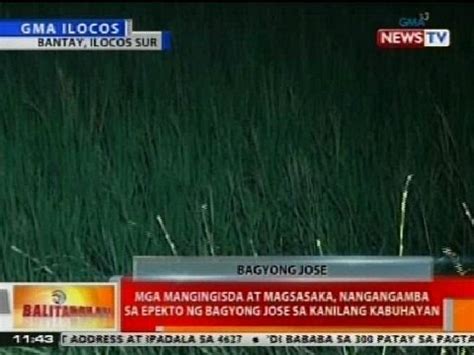 BT Mga Mangingisda At Magsasaka Sa Ilocos Sur Nangangamba Sa Epekto