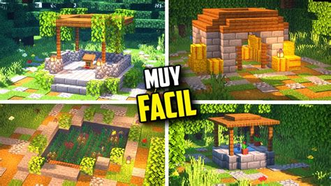 Top 4 Cosas Para Hacer En Tu Mundo De Minecraft Survival Muy Facil Youtube