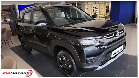 New Maruti Brezza Black Edition A Stylish Suv That Demands Attention