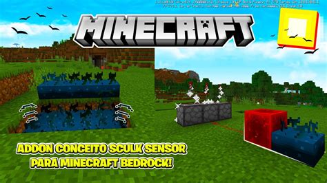 Saiu Sculk Sensor Minecraft Cave E Cliffs Para Minecraft Pe