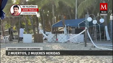 Reportan 2 Muertos Y 2 Mujeres Heridas Tras Ataques Armados En Guerrero