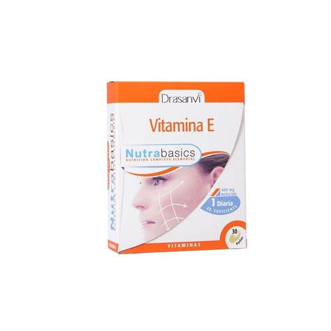 Vitamina E C Psulas Nutrabasics Drasanvi