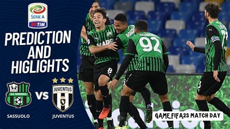 Sassuolo Vs Juventus Prediction And Highlight Serie A League Sept