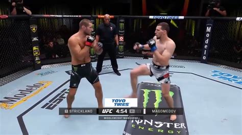 FULL FIGHT SEAN STRICKLAND VS ABUS MAGOMEDOV UFC FIGHT NIGHT YouTube