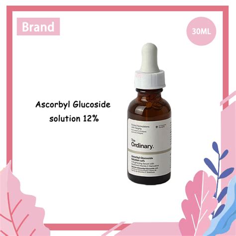 The Ordinary Ascorbyl Glucoside Solution Ml Lazada Ph