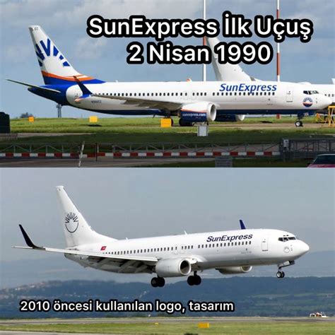 Havasosyalmedya® Linkedin‘de Sunexpress 34 Yıl Önce İlk Uçuşunu