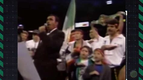 Video Vicente Fernández Solo Entonó El Himno Nacional Mexicano Para