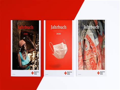 Magazine Jahrbücher Styleguide DRK